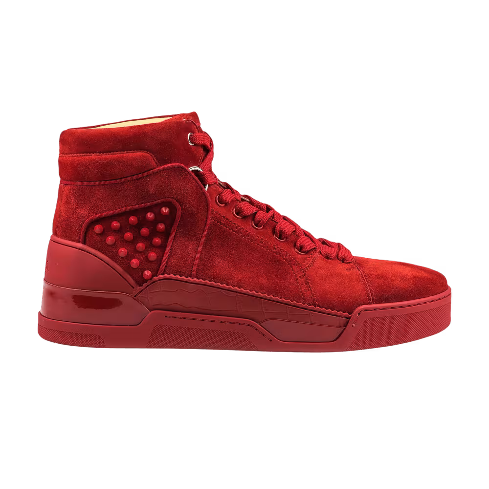 Christian Louboutin Loubikick Calf High Flamenco