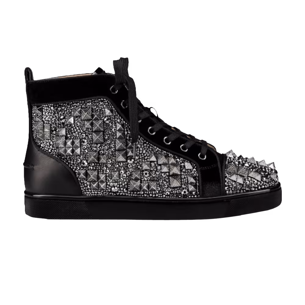 Christian Louboutin Louis Max Flat Black Version Multi