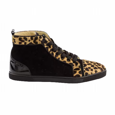 Christian Louboutin Wmns Louis Flat Pony Hair 'Leopard'