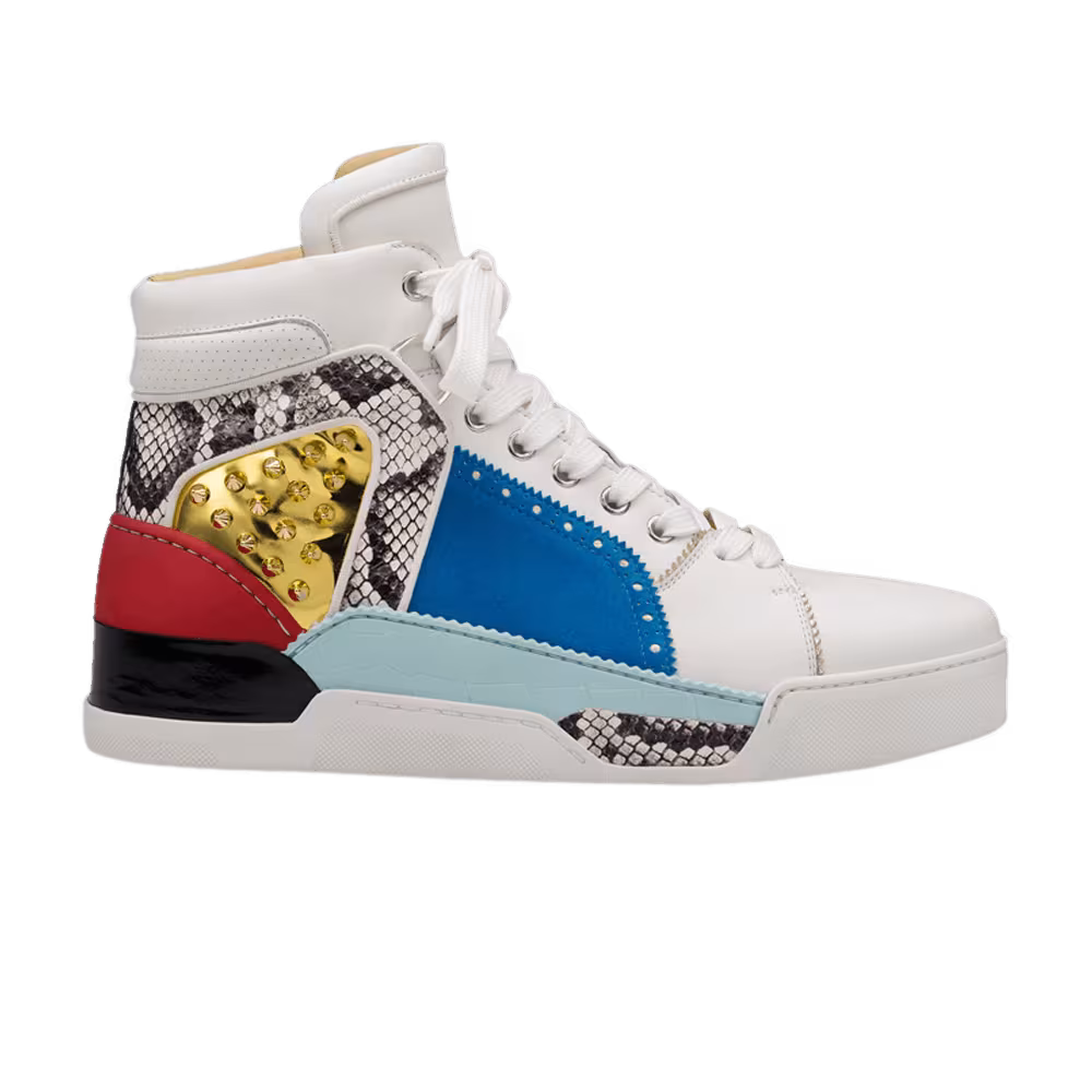 Christian Louboutin Loubikick Calf High Multi-Color