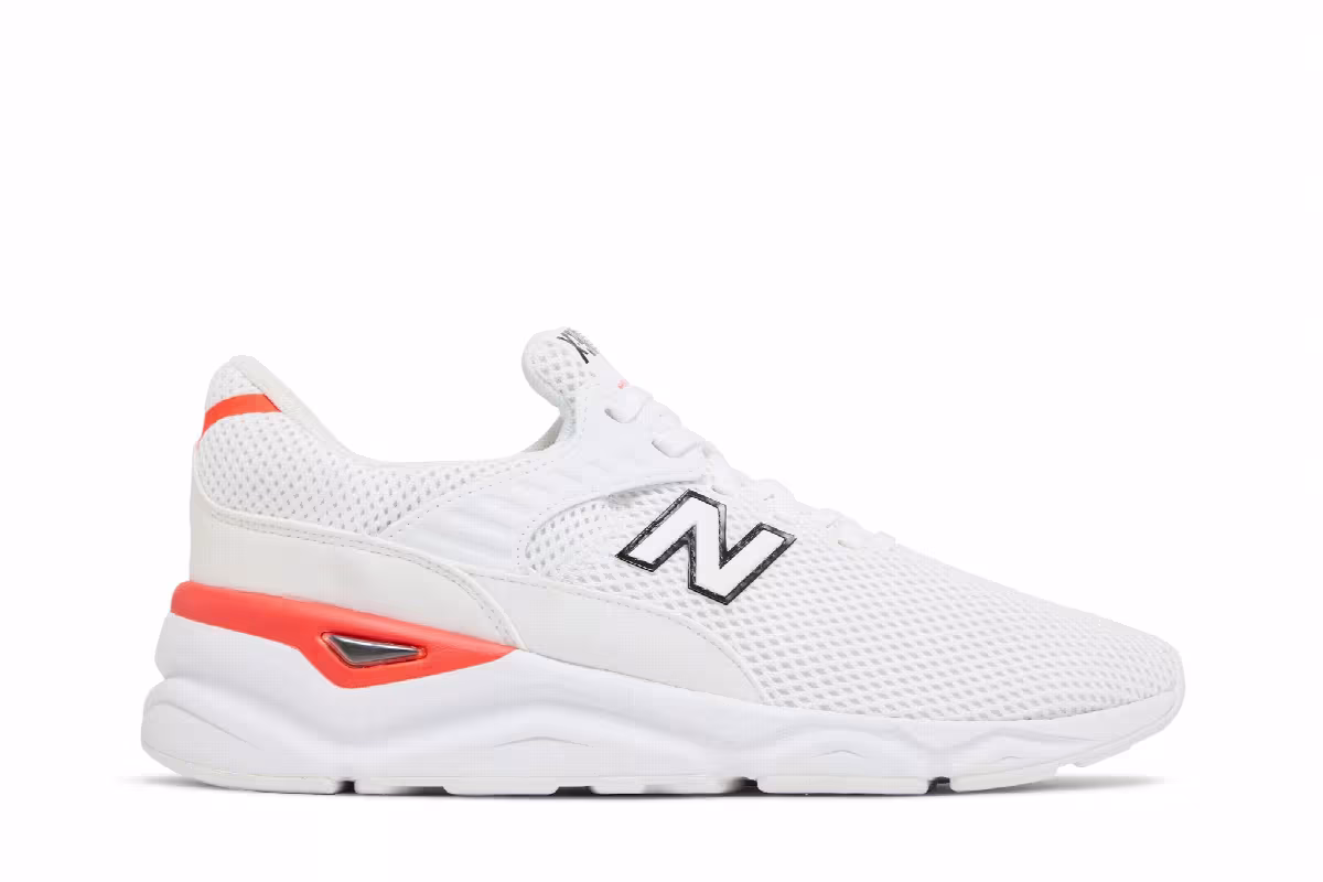 New Balance X-90 White Orange, view 2