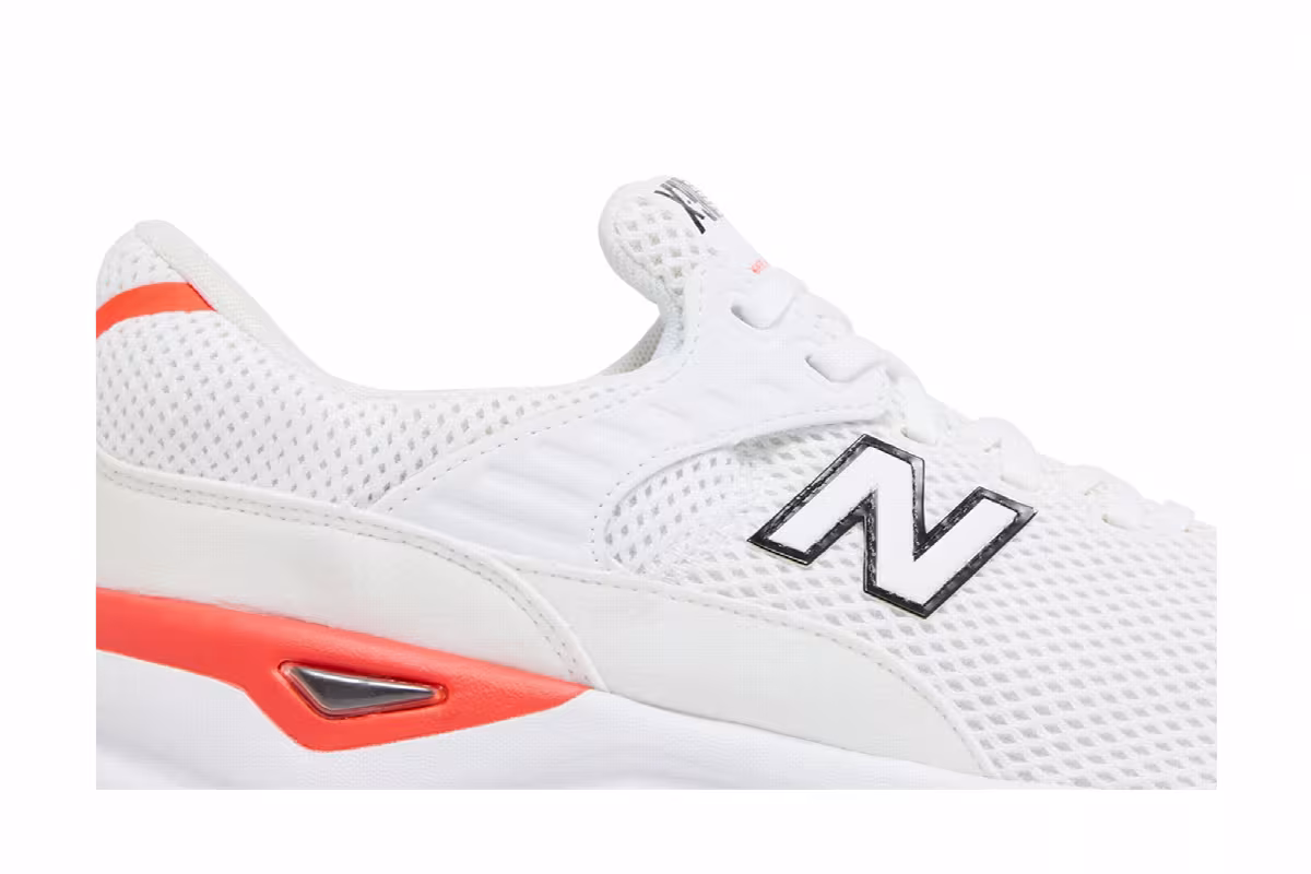 New Balance X-90 White Orange, view 3