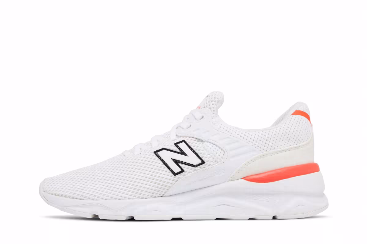 New Balance X-90 White Orange, view 4