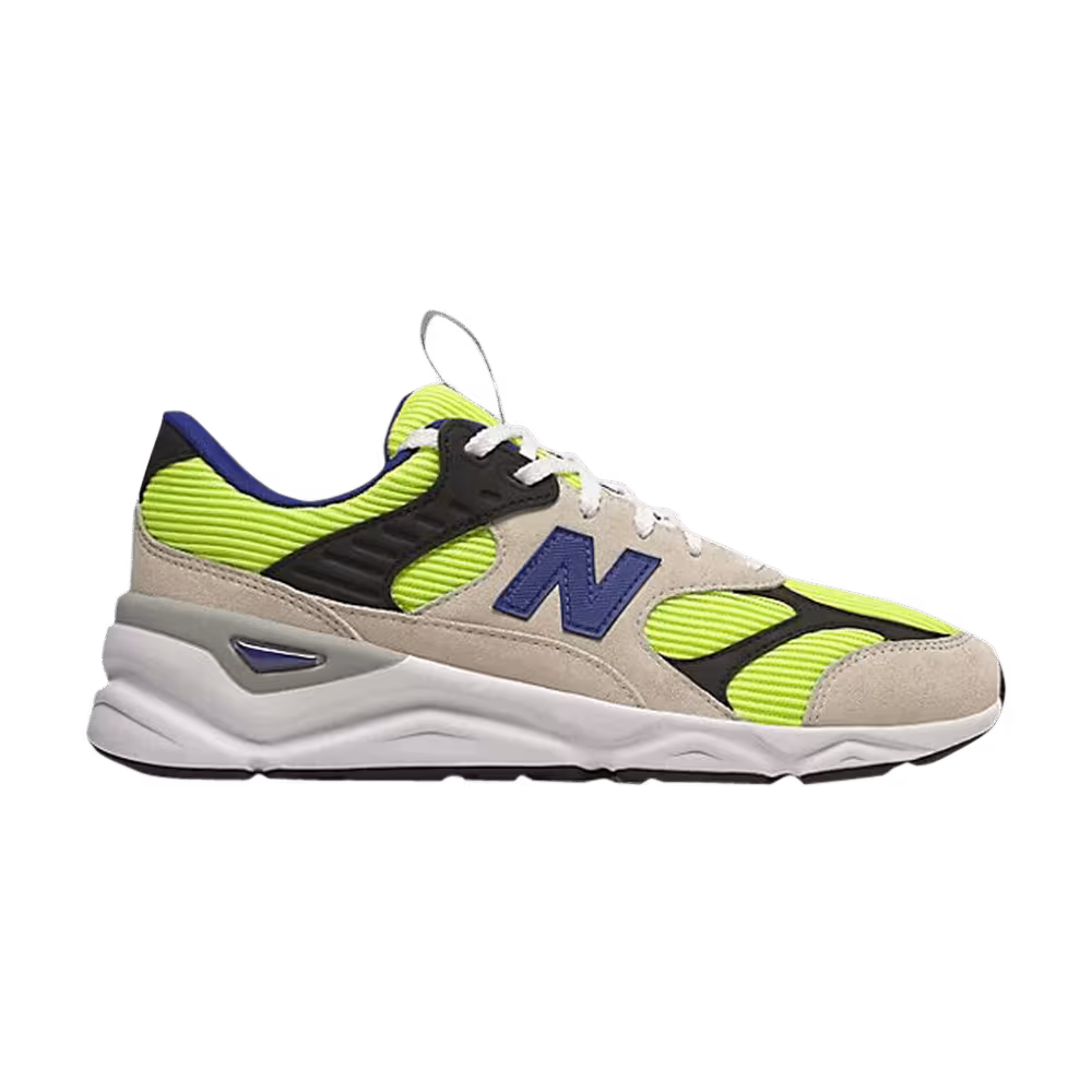 New Balance X-90 Reconstructed Bleached Lime Glow