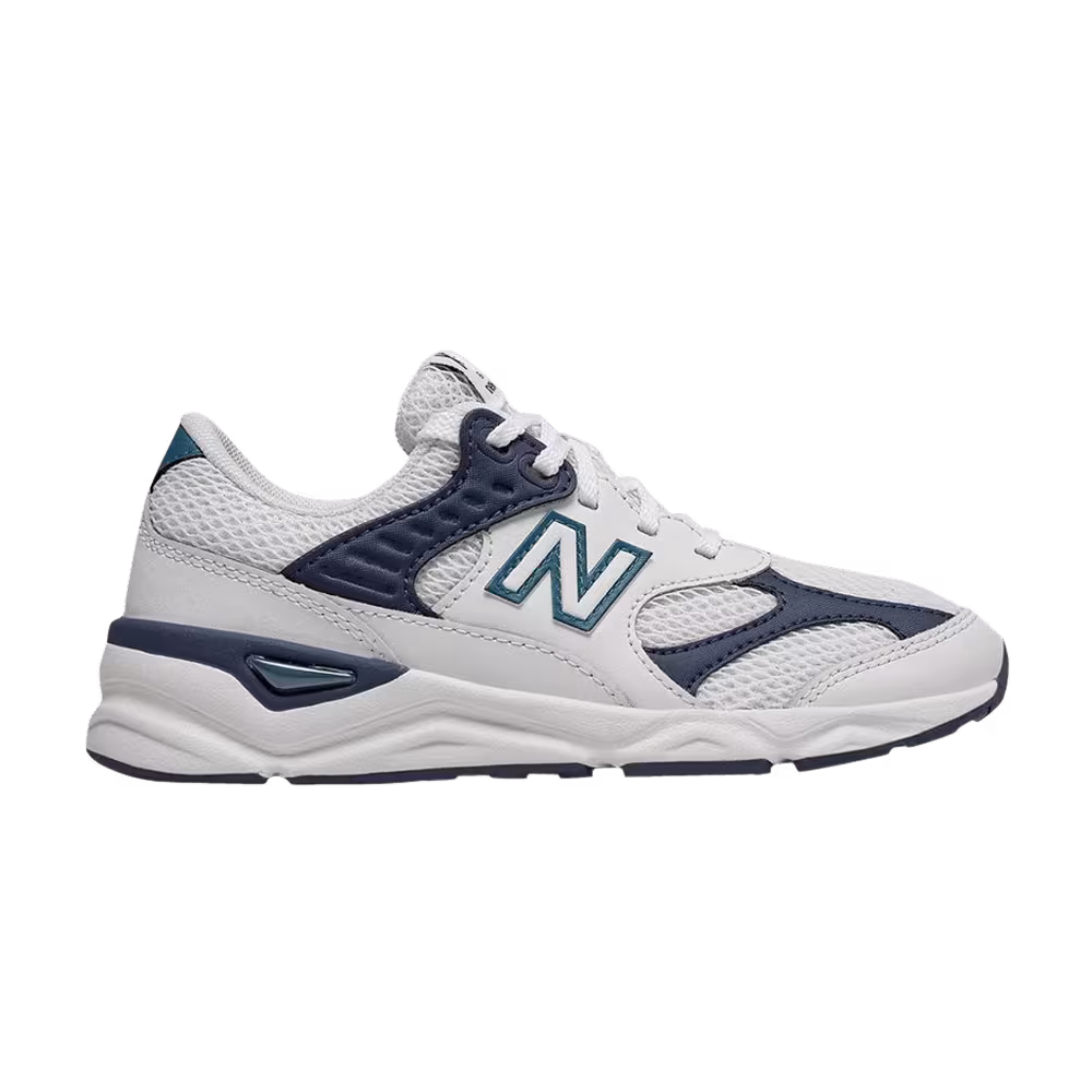 New Balance X-90 Kids White Navy