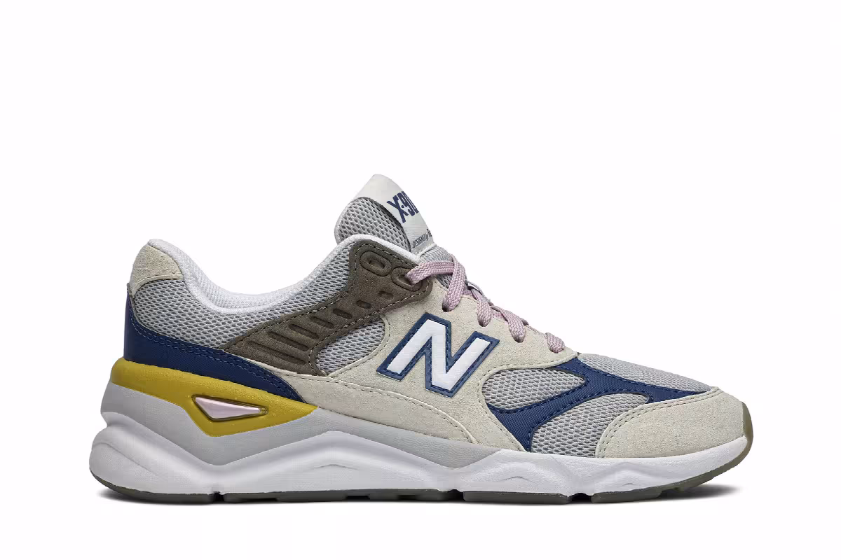 Reformation x New Balance Women's X-90 Reconstructed Andromeda Blue, view 2