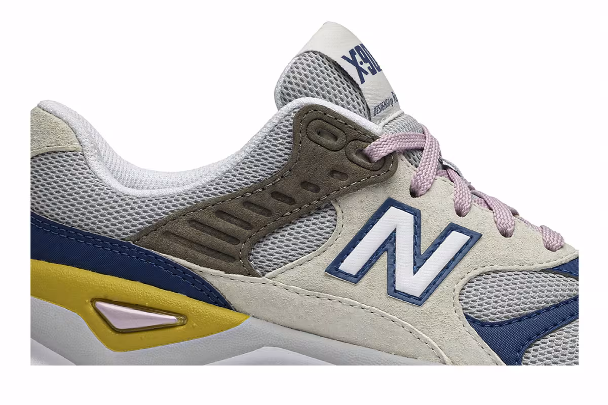 Reformation x New Balance Women's X-90 Reconstructed Andromeda Blue, view 3