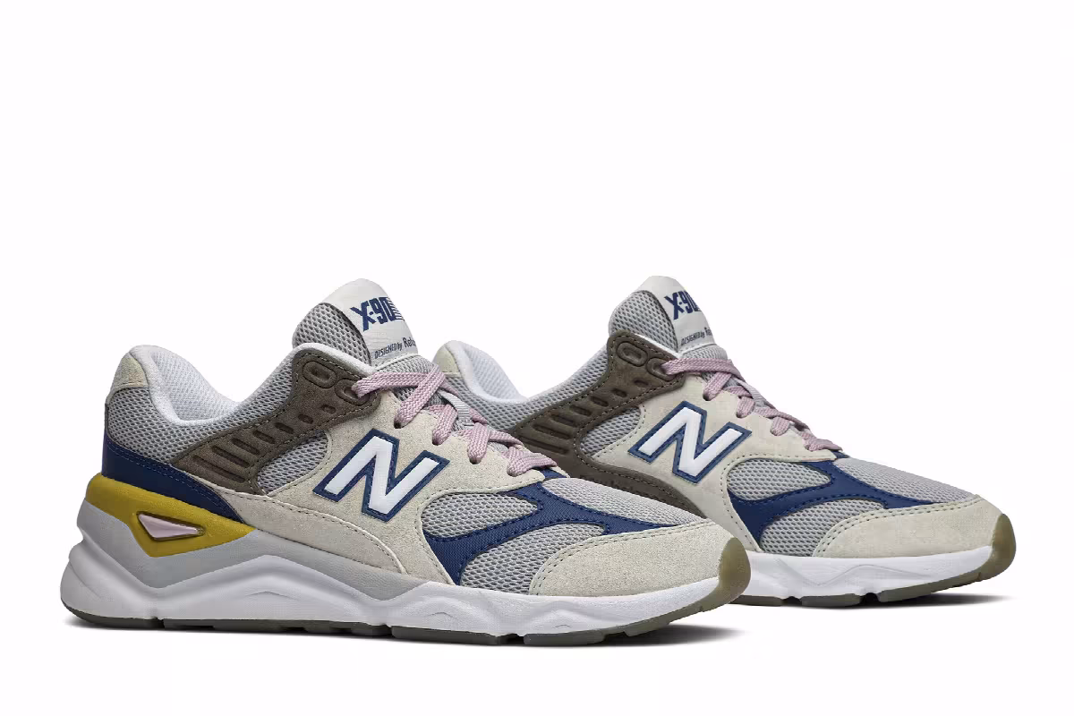 Reformation x New Balance Women's X-90 Reconstructed Andromeda Blue, view 9