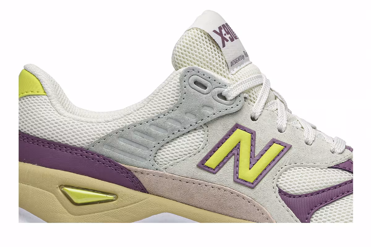 Reformation x New Balance Women's X-90 Reconstructed Mint Cream, view 3
