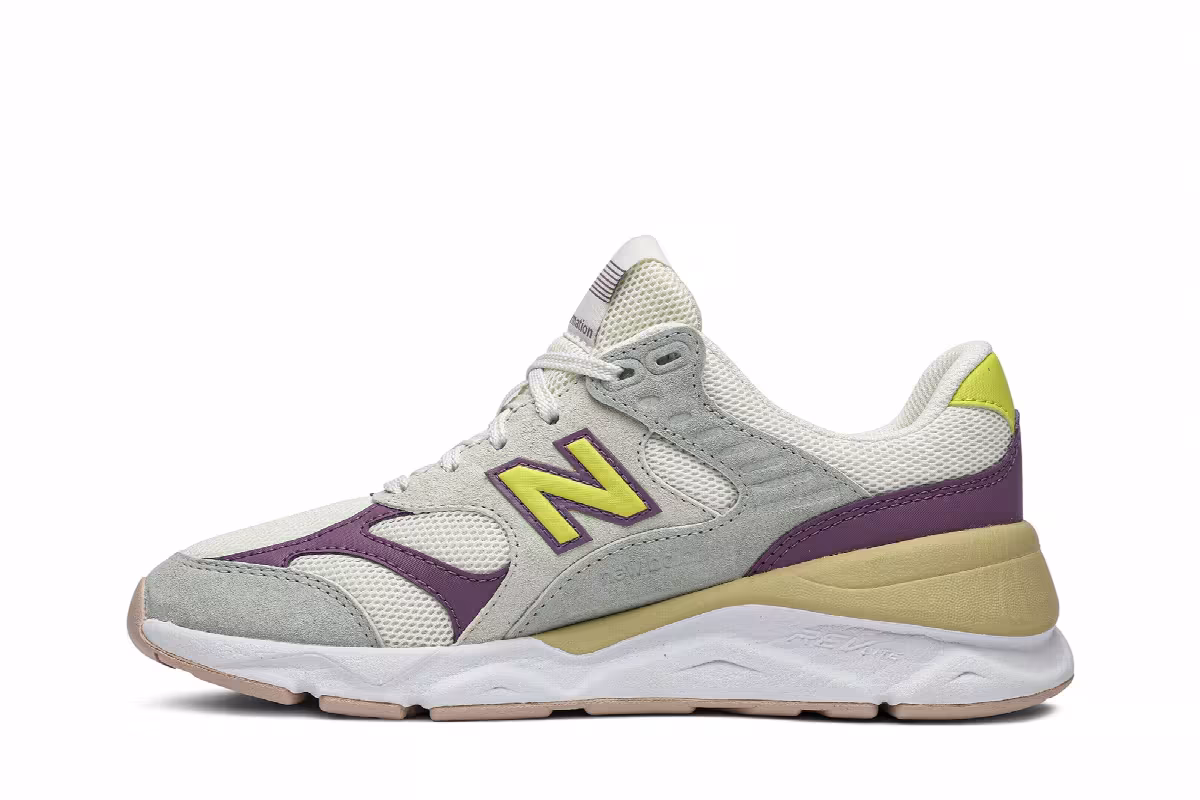 Reformation x New Balance Women's X-90 Reconstructed Mint Cream, view 4