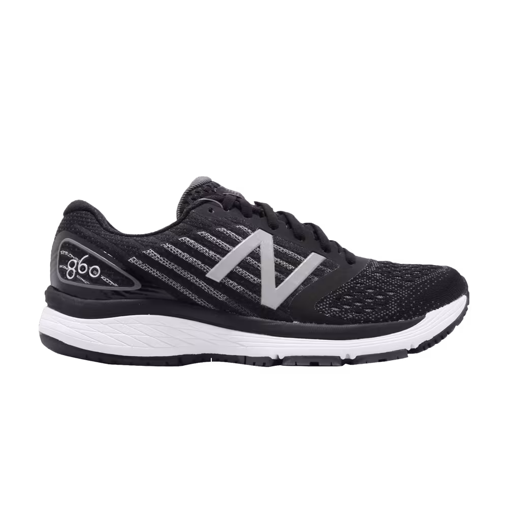 New Balance Women's 860 Wide Black Silver