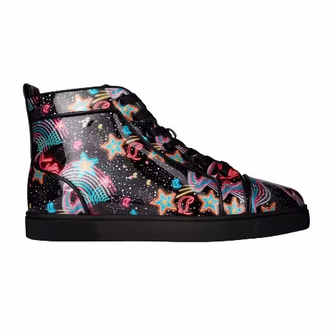 Christian Louboutin Louis Orlato Flat High 'Patent Starlight'