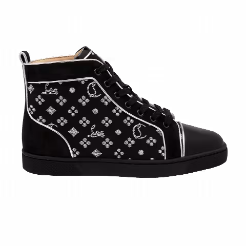 Christian Louboutin Louis Orlato 'Black Silver'
