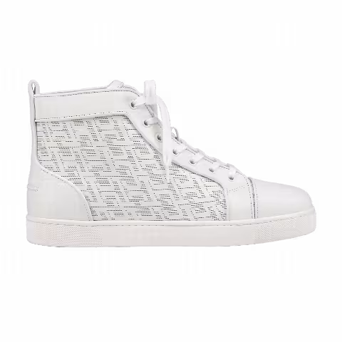 Christian Louboutin Louis Orlato Flat High 'Techno CL - White'