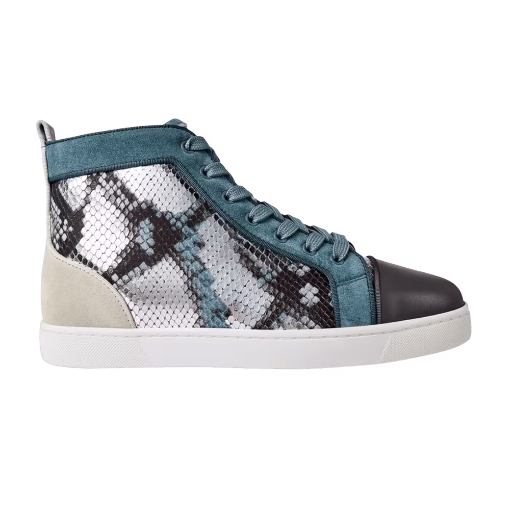 Christian Louboutin Louis Orlato Flat High Amazonia Metallic