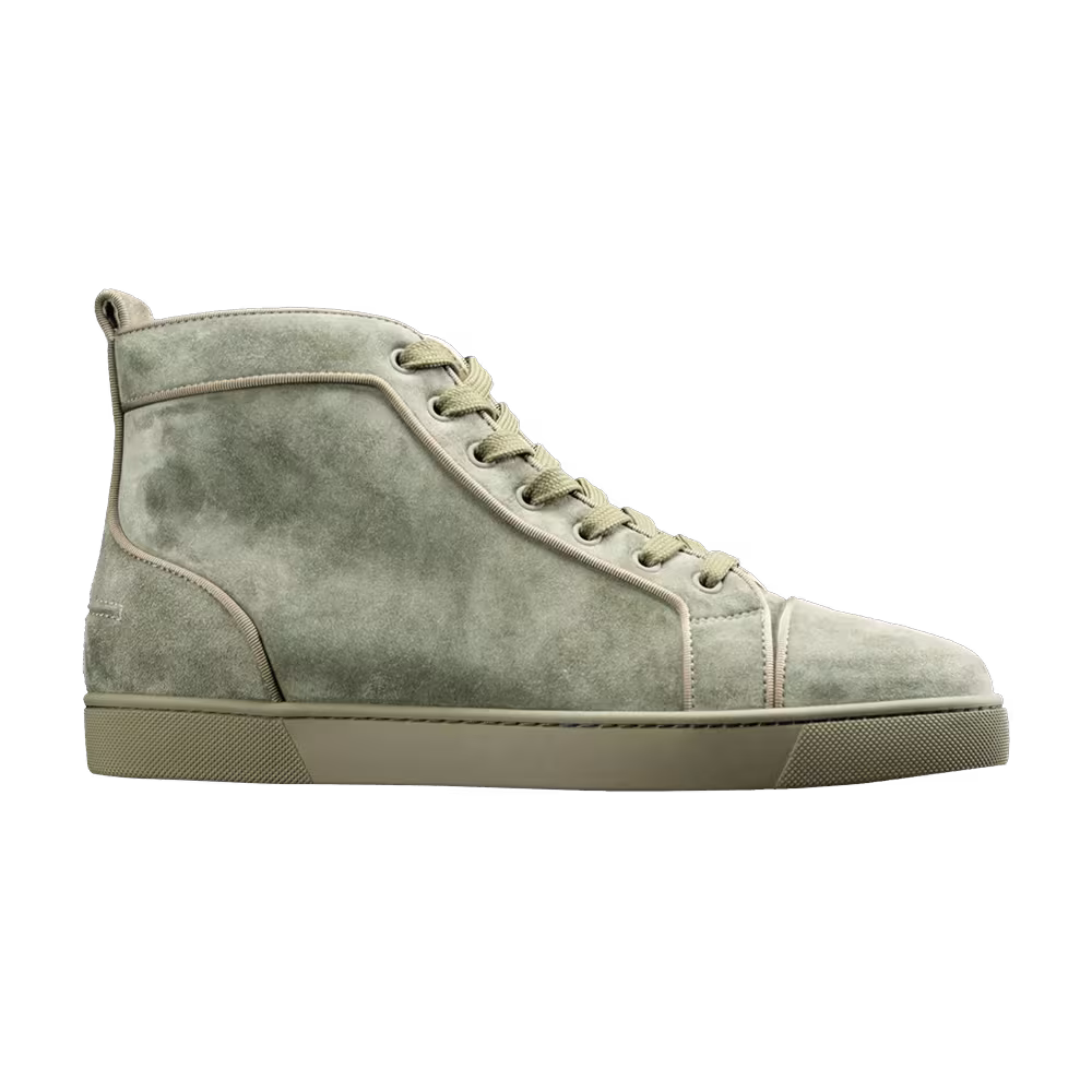 Christian Louboutin Louis Orlato Flat Calf Green Pepper
