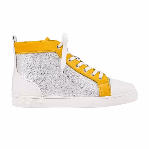 Christian Louboutin Louis Orlato High 'Banane Silver'