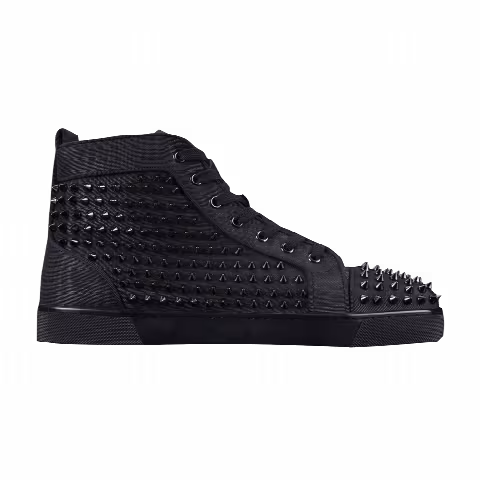 Christian Louboutin Louis Orlato Flat Spikes 'Black'