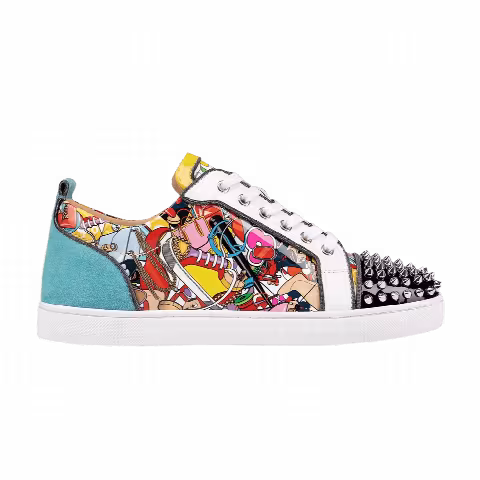 Christian Louboutin Louis Junior Spikes Orlato 'Multi'