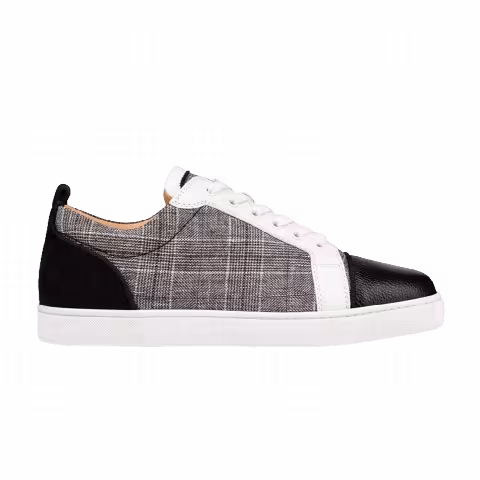 Christian Louboutin Louis Junior Orlato 'Grey Checked Wool'