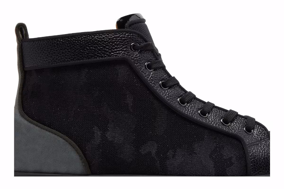 Christian Louboutin Louis Orlato High Black, view 3