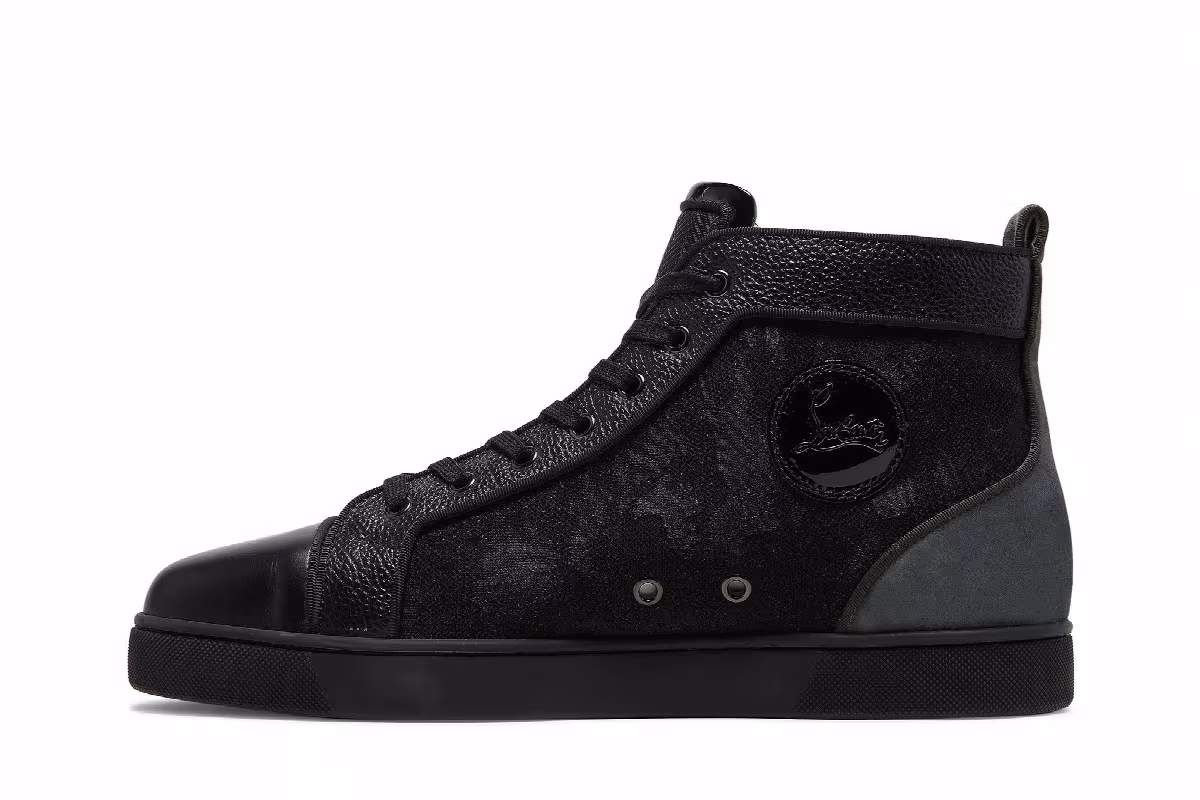Christian Louboutin Louis Orlato High Black, view 4