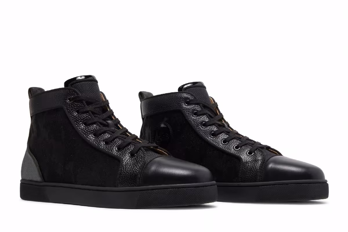 Christian Louboutin Louis Orlato High Black, view 9