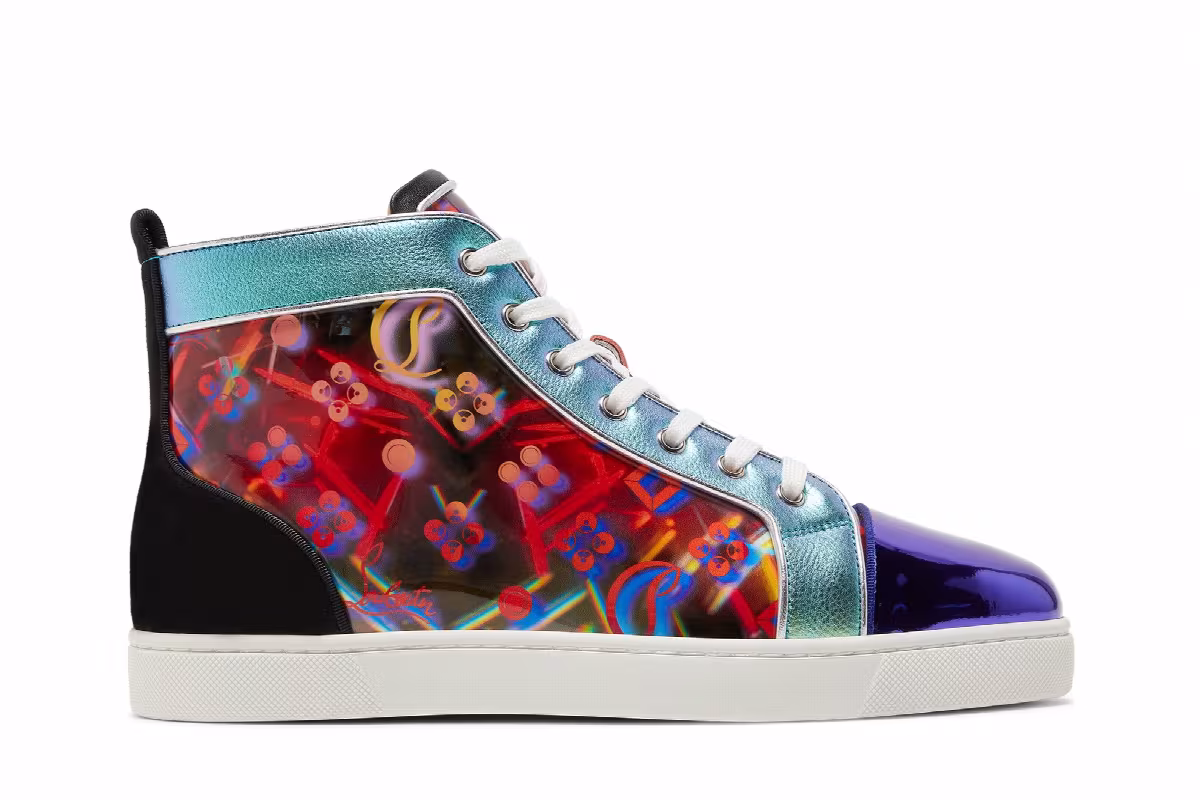 Christian Louboutin Louis Orlato Flat Version Multi, view 2