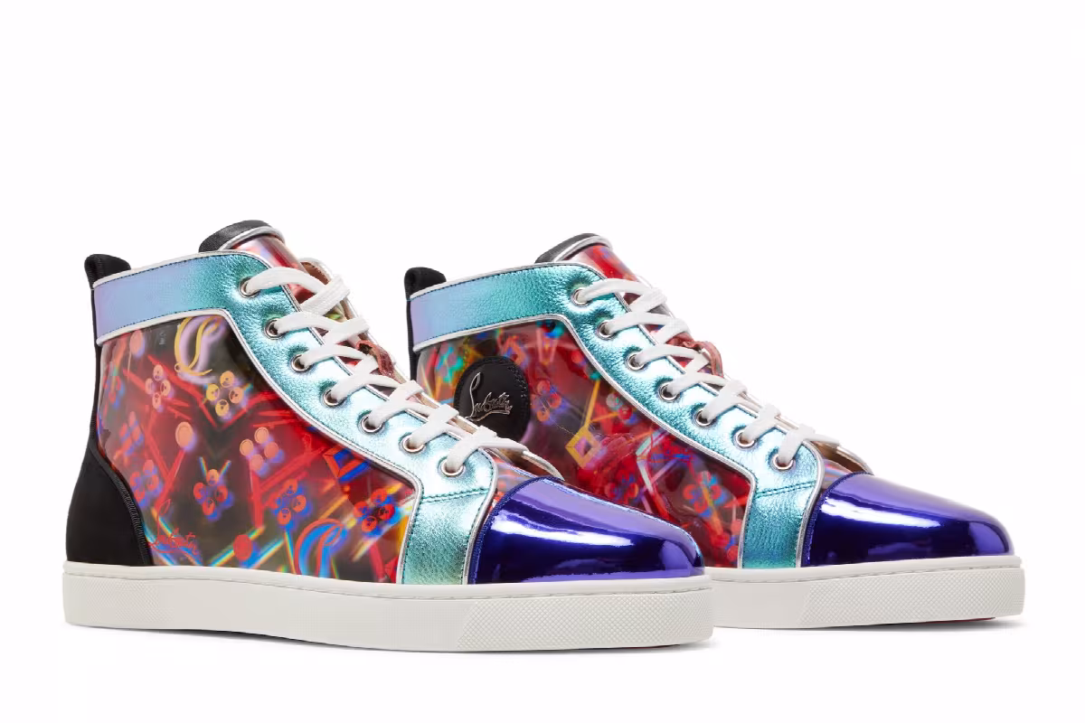 Christian Louboutin Louis Orlato Flat Version Multi, view 9