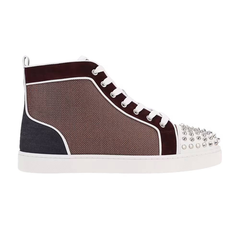 Christian Louboutin Lou Spikes Orlato High Whisky