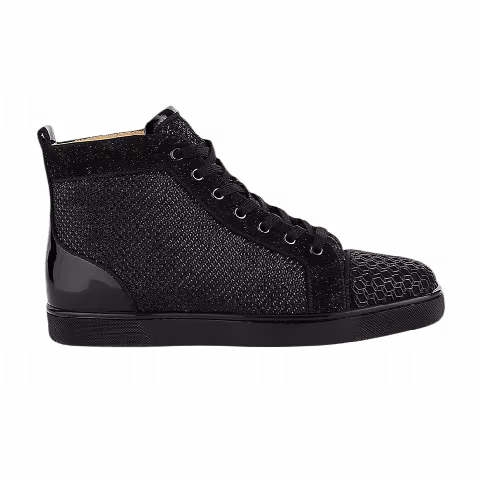 Christian Louboutin Louis Orlato Flat Neo DNA 'Black'