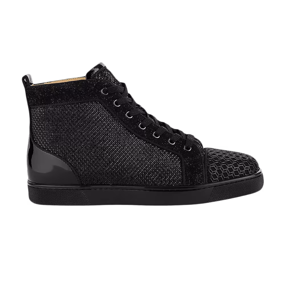 Christian Louboutin Louis Orlato Flat Neo DNA Black
