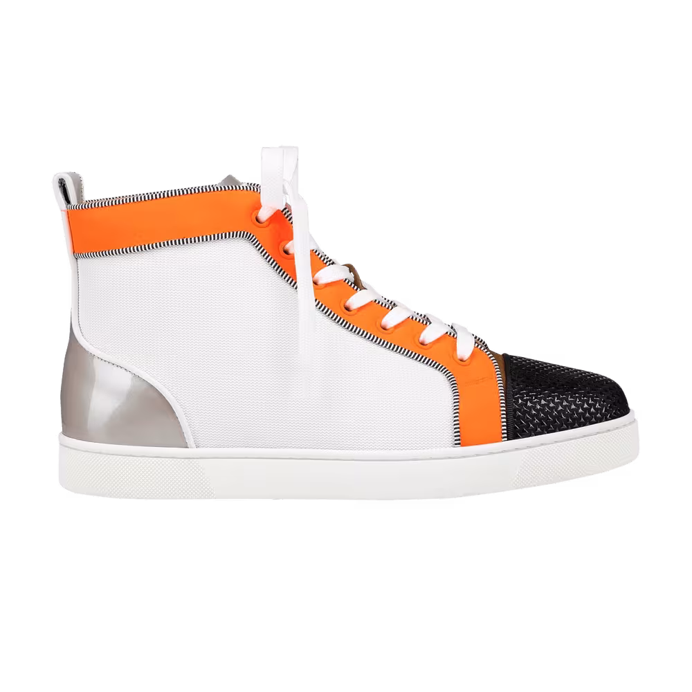 Christian Louboutin Louis Orlato White Orange