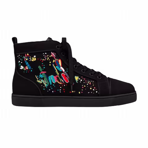 Christian Louboutin Louis Orlato 'Black Multi Embroidery'