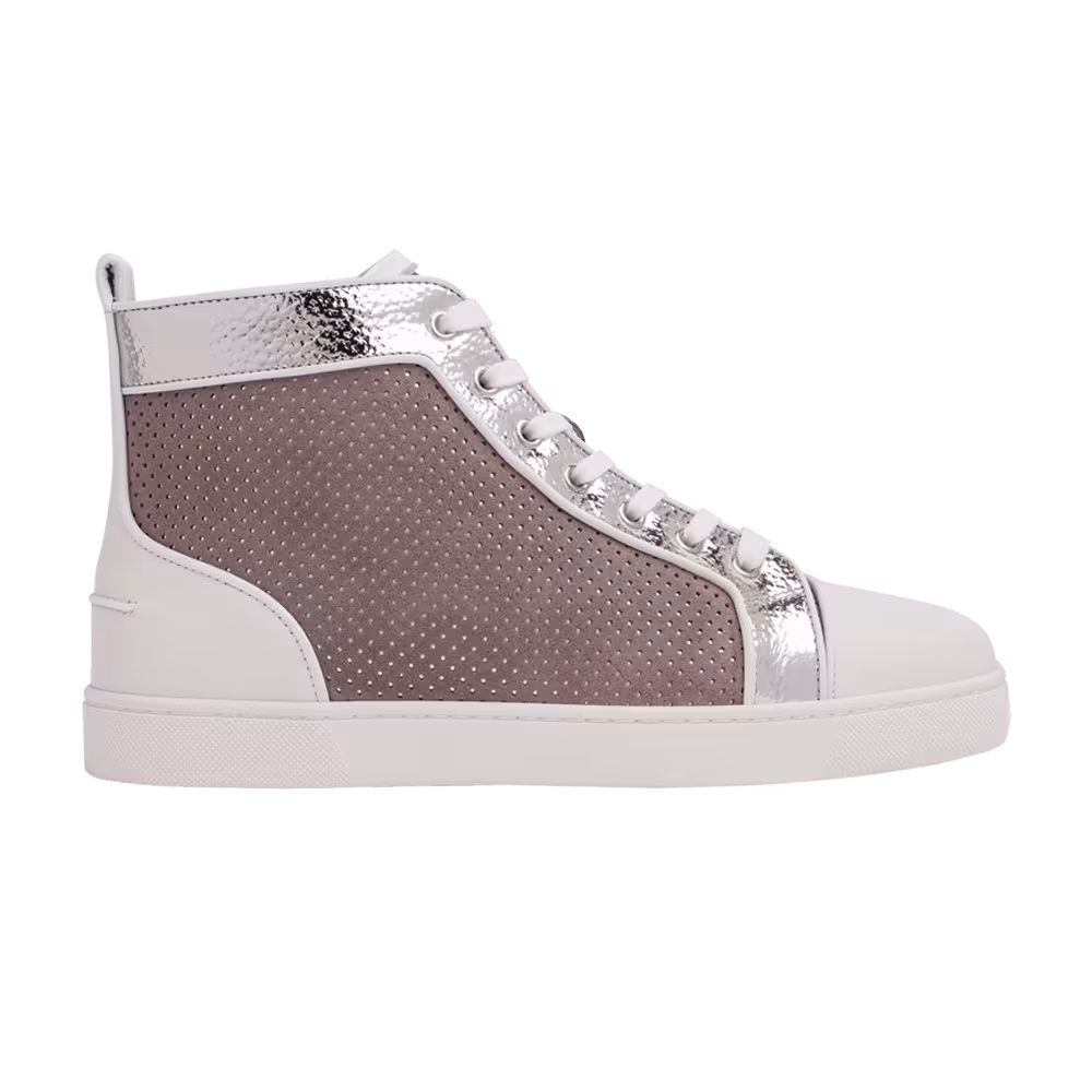 Christian Louboutin Louis Orlato High Elegant Silver