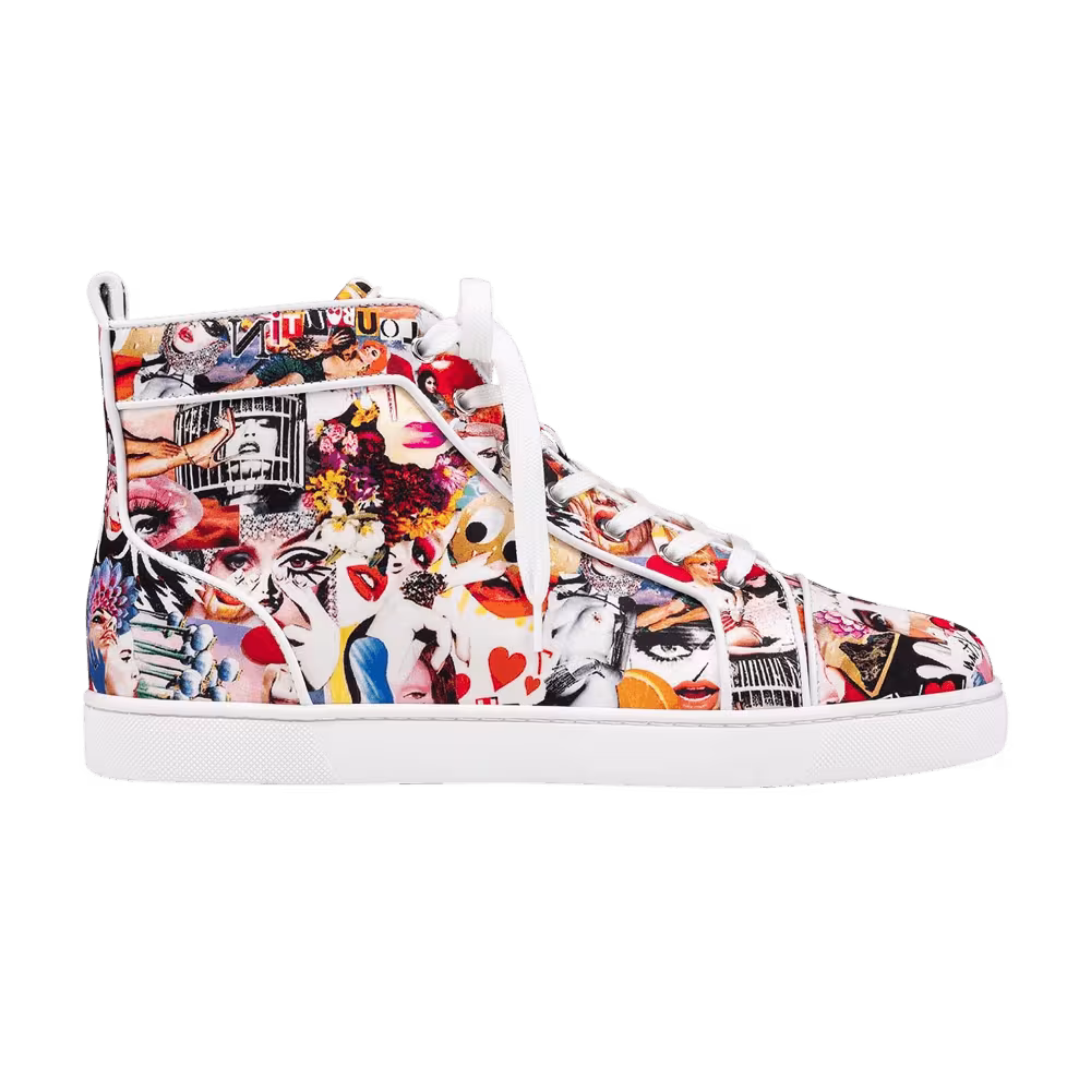 Christian Louboutin Louis Orlato High Oh Xtian Print