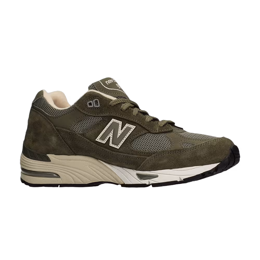 New Balance 991 Made In England Olive Green