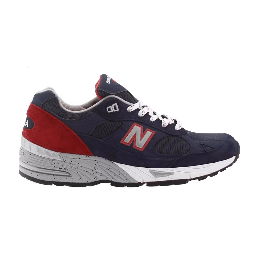 New Balance 991 Made in USA Navy Red