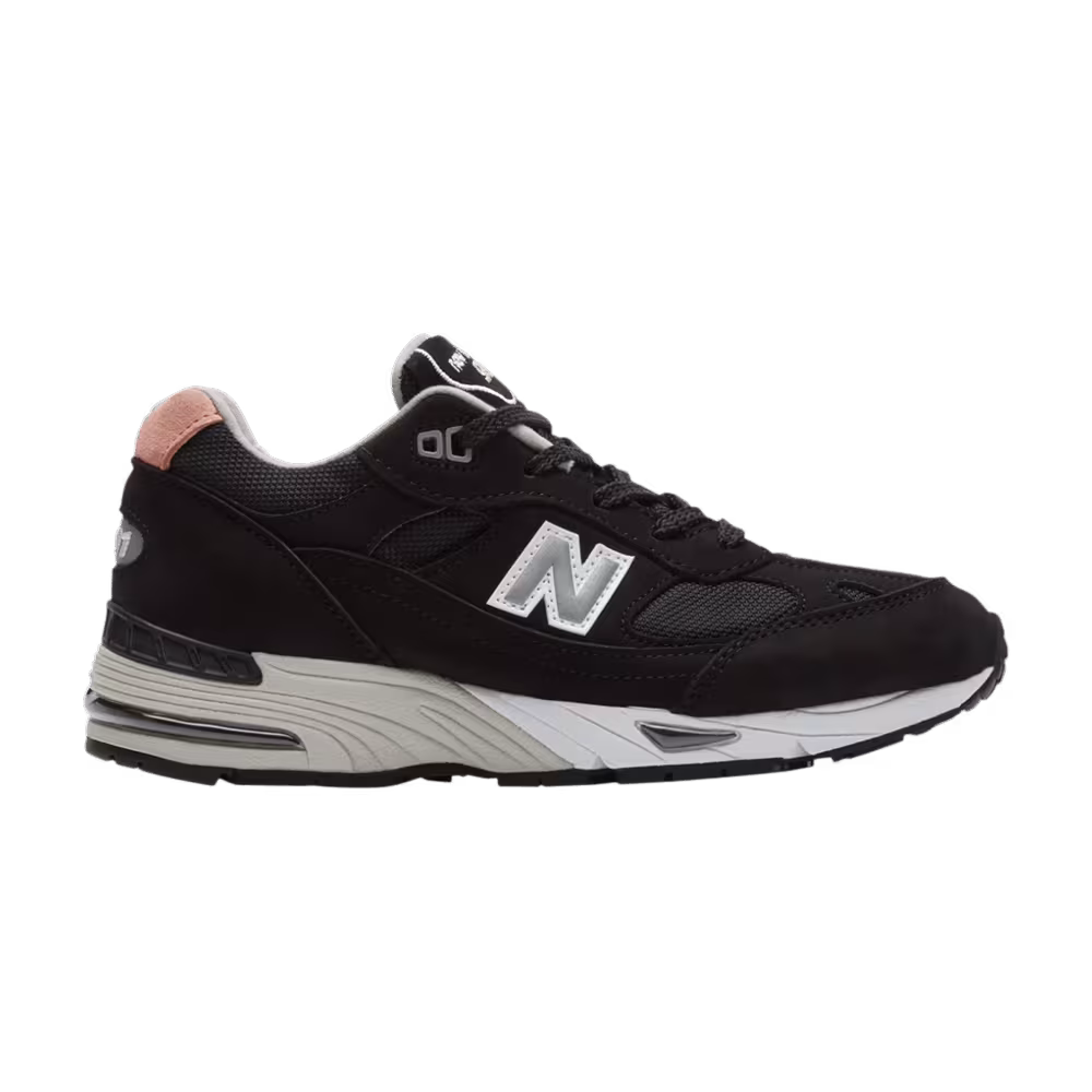 New Balance Women's 991 Made in England Black Pink