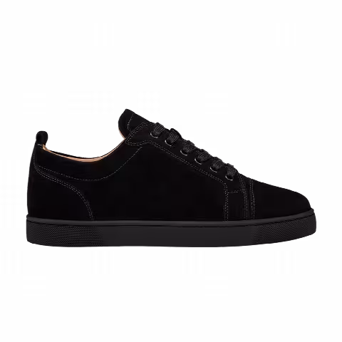 Christian Louboutin Louis Junior Flat 'Black Suede'