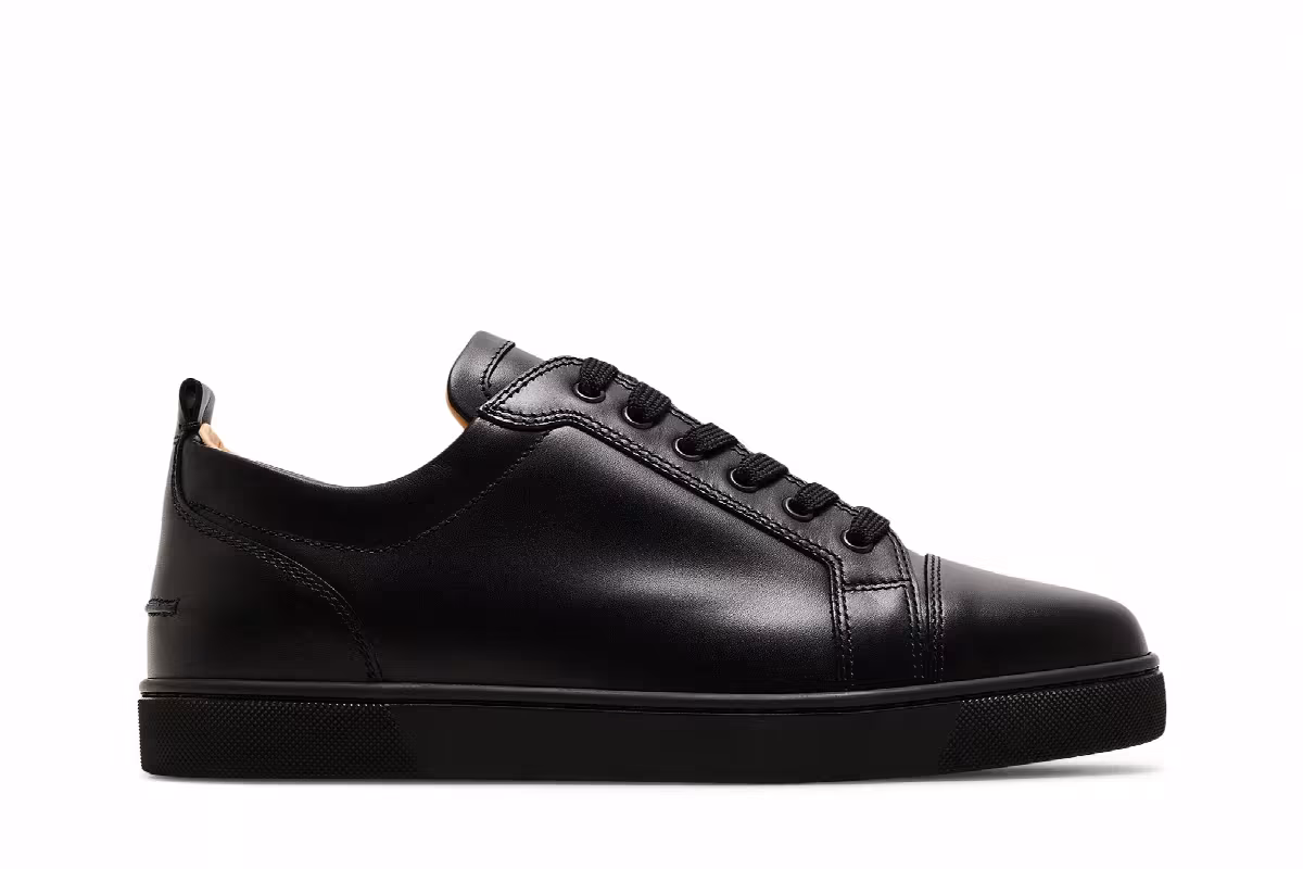 Christian Louboutin Louis Junior Flat Low Black, view 2