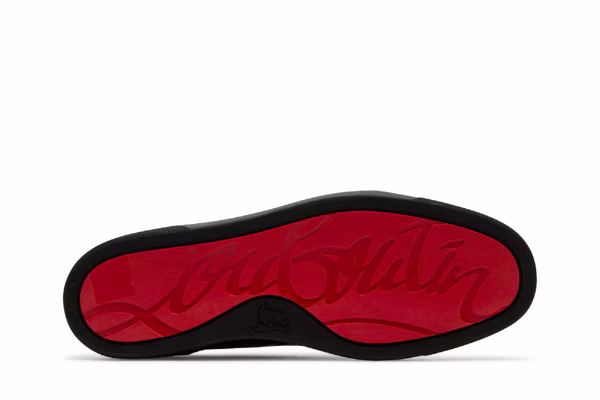 Christian Louboutin Louis Junior Flat Low Black, view 5
