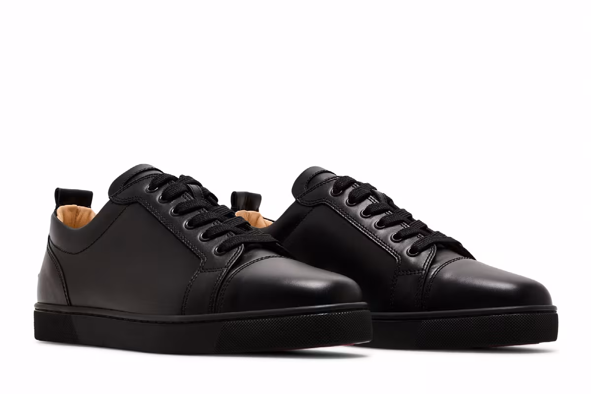 Christian Louboutin Louis Junior Flat Low Black, view 9