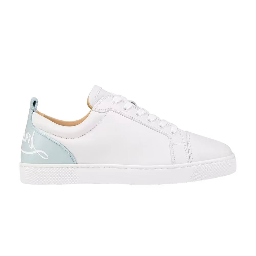 Christian Louboutin Fun Louis Junior Flat White Iceberg