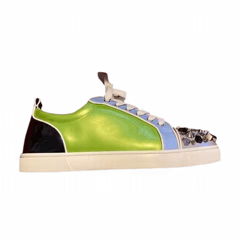 Christian Louboutin Louis Junior Mix Flat Vetro Metal 'Multi'
