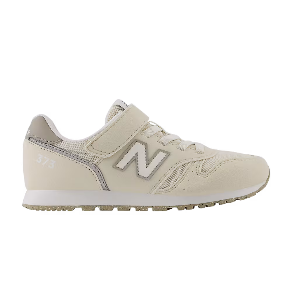 New Balance 373 Little Kid Wide Beige Silver