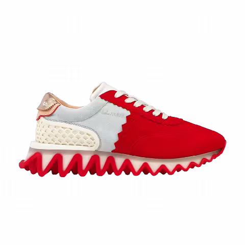 Christian Louboutin Loubishark Flat 'Red Grey'