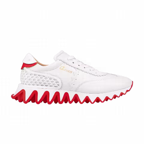 Christian Louboutin Loubishark Low 'White Red'