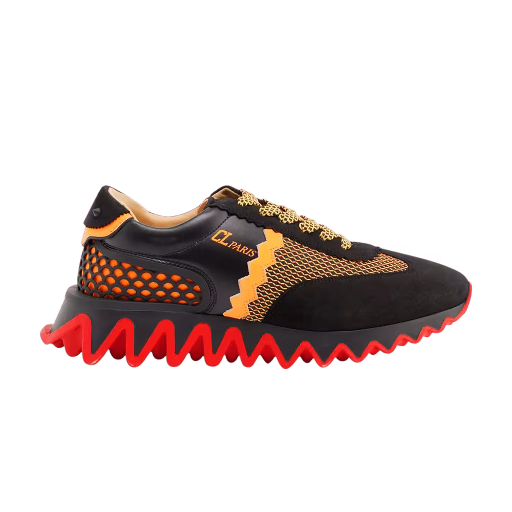 Christian Louboutin Loubishark Black Orange
