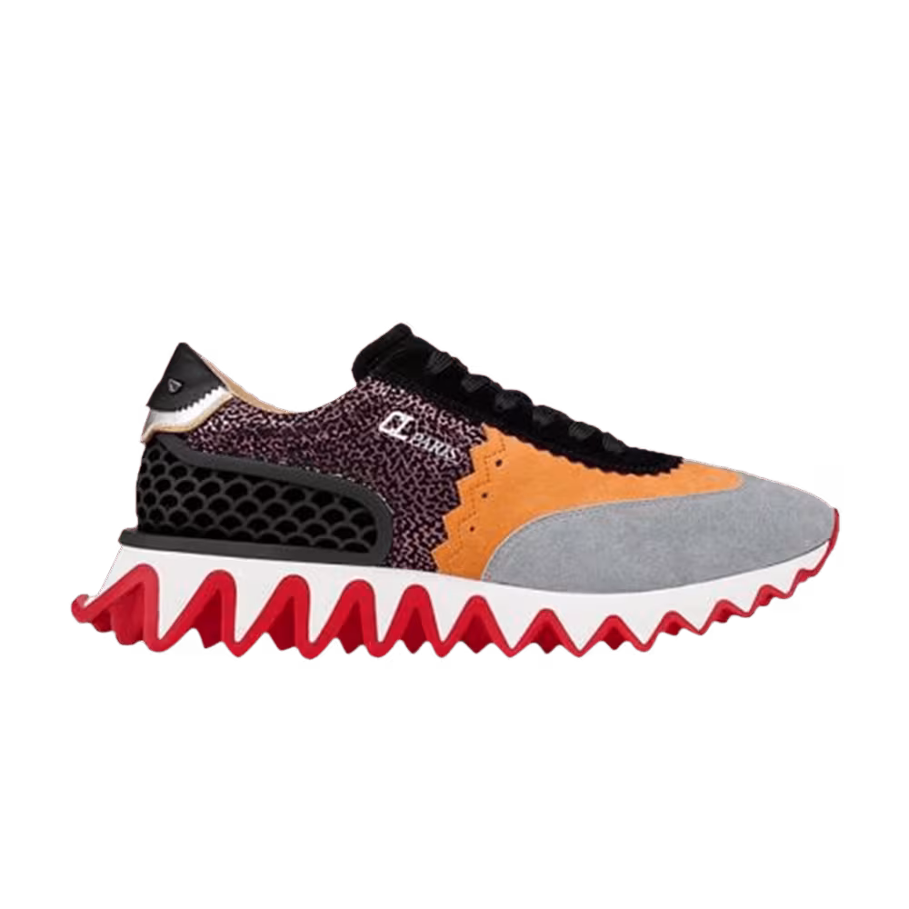 Christian Louboutin Loubishark Purple Orange
